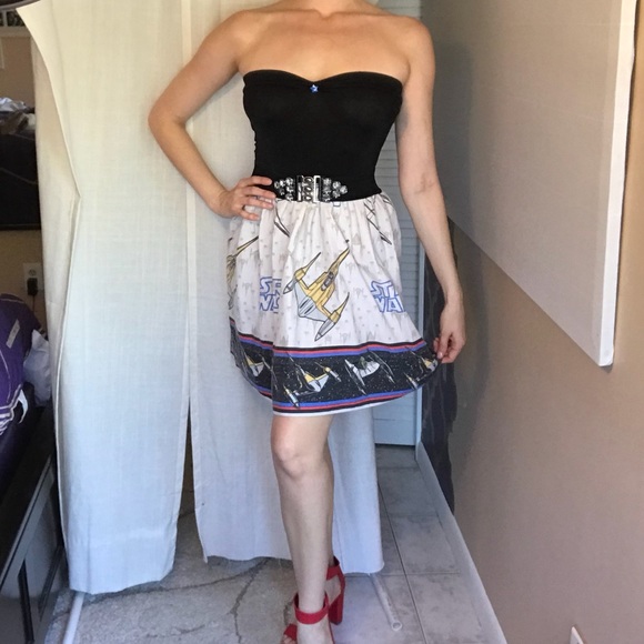 Star Wars dress- one of a kind! 💜🖤 - Picture 2 of 5